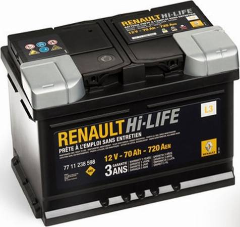 RENAULT 7711130089 - Batteria avviamento autozon.pro