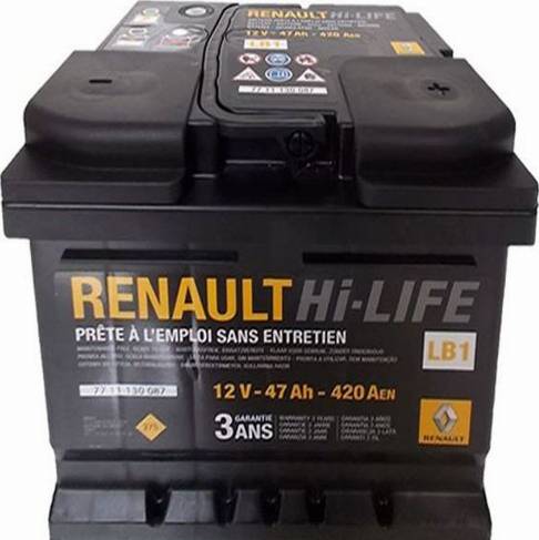 RENAULT 7711130087 - Batteria avviamento autozon.pro