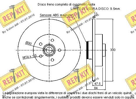 REPKIT RKB2158 - Discofreno autozon.pro