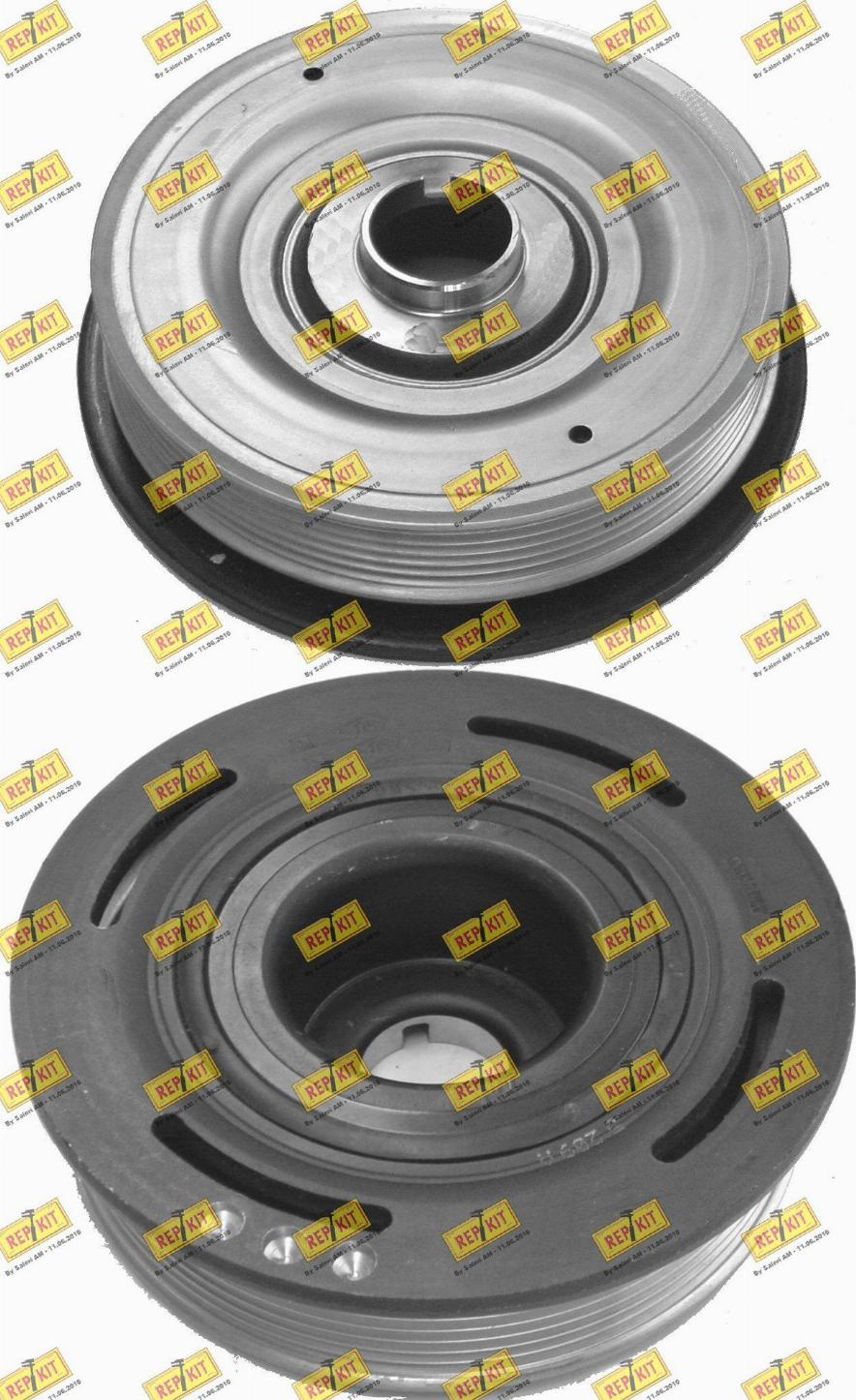 REPKIT RKT9098 - Puleggia cinghia, Albero a gomiti autozon.pro