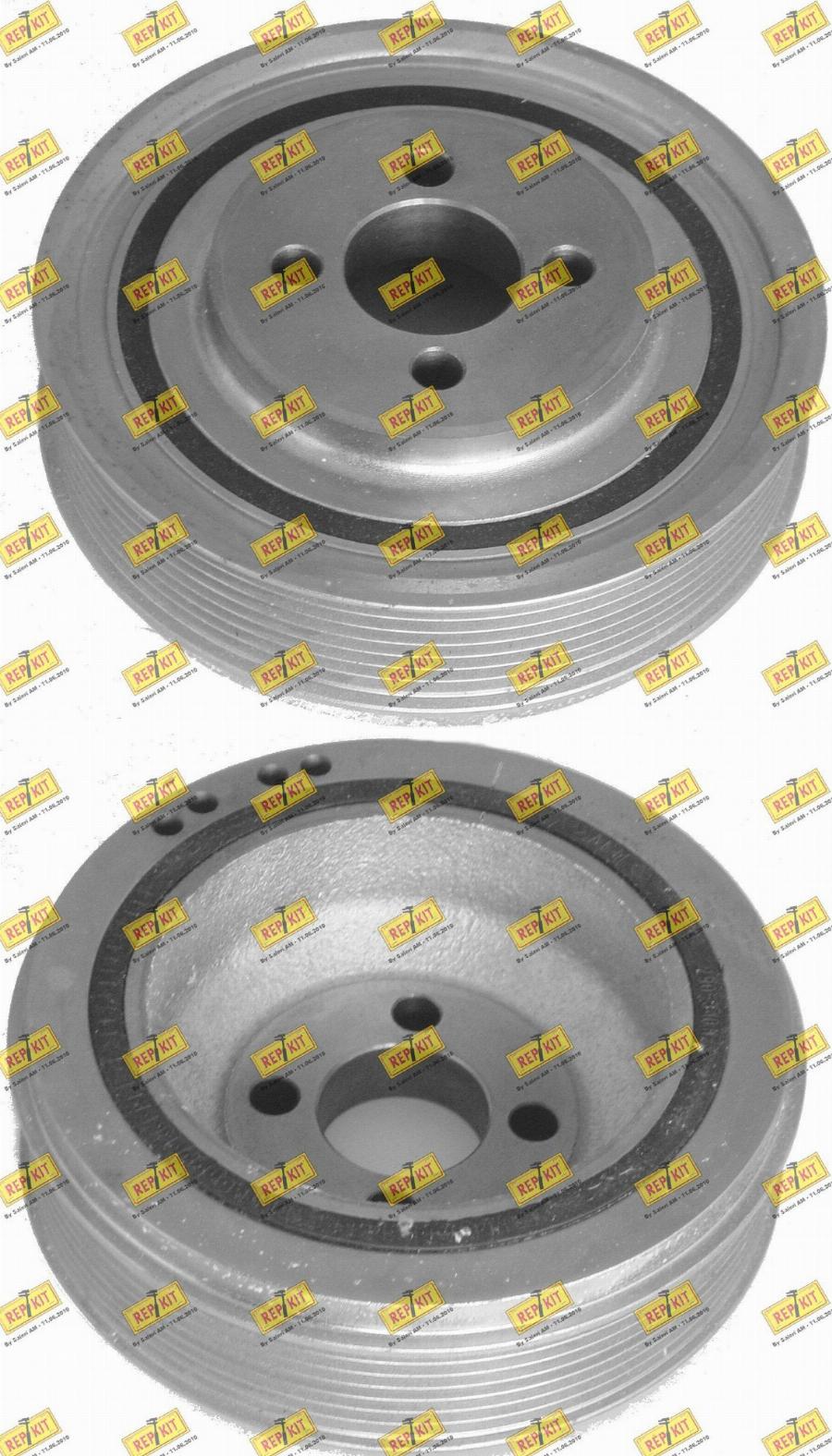 REPKIT RKT9049 - Puleggia cinghia, Albero a gomiti autozon.pro