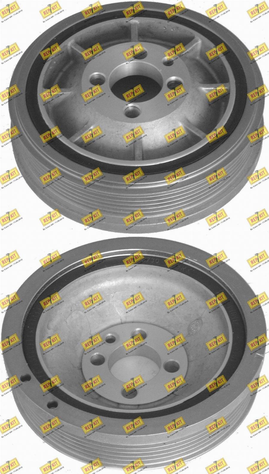 REPKIT RKT9045 - Puleggia cinghia, Albero a gomiti autozon.pro