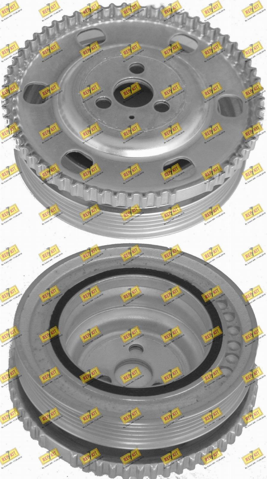 REPKIT RKT9065 - Puleggia cinghia, Albero a gomiti autozon.pro