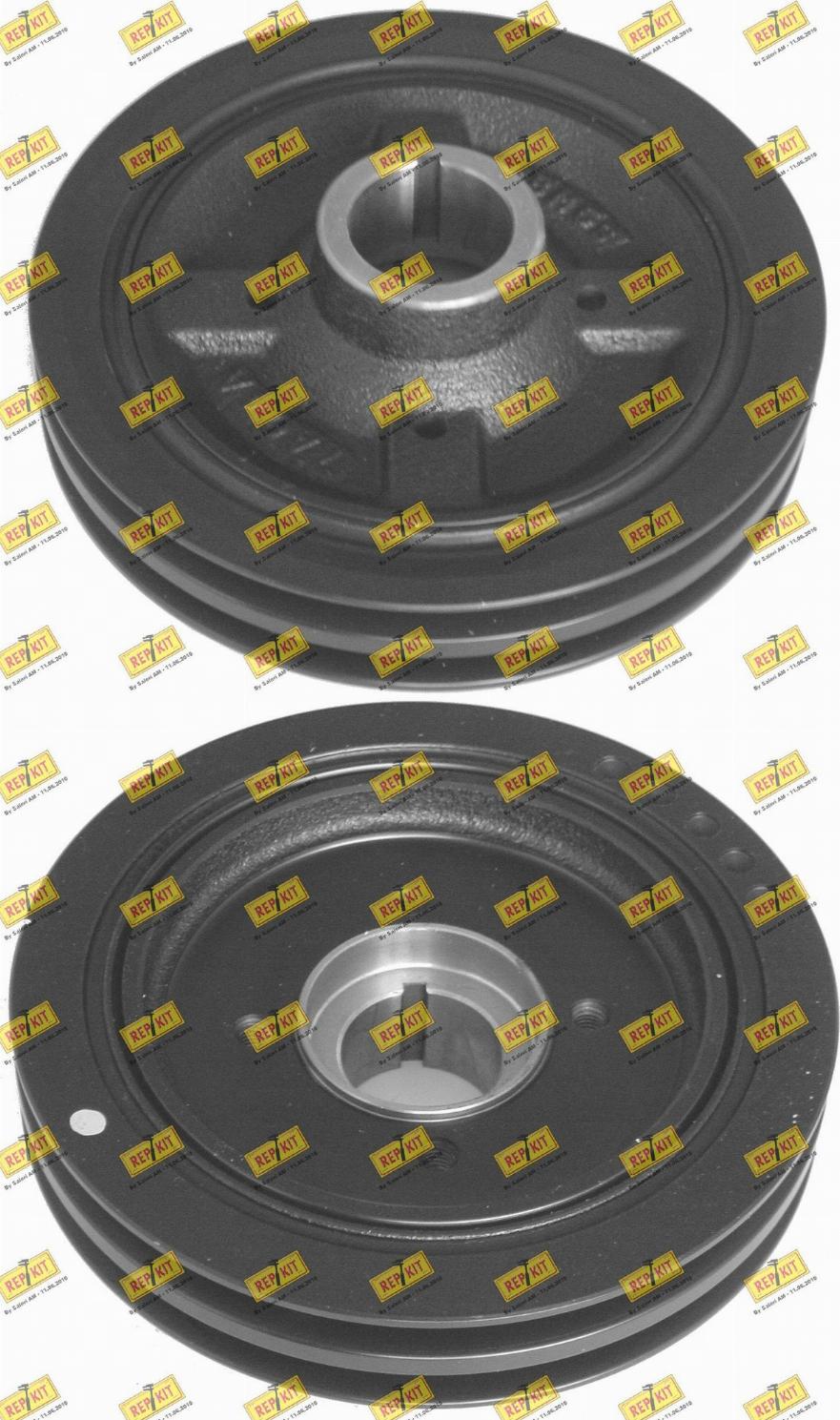 REPKIT RKT9154 - Puleggia cinghia, Albero a gomiti autozon.pro