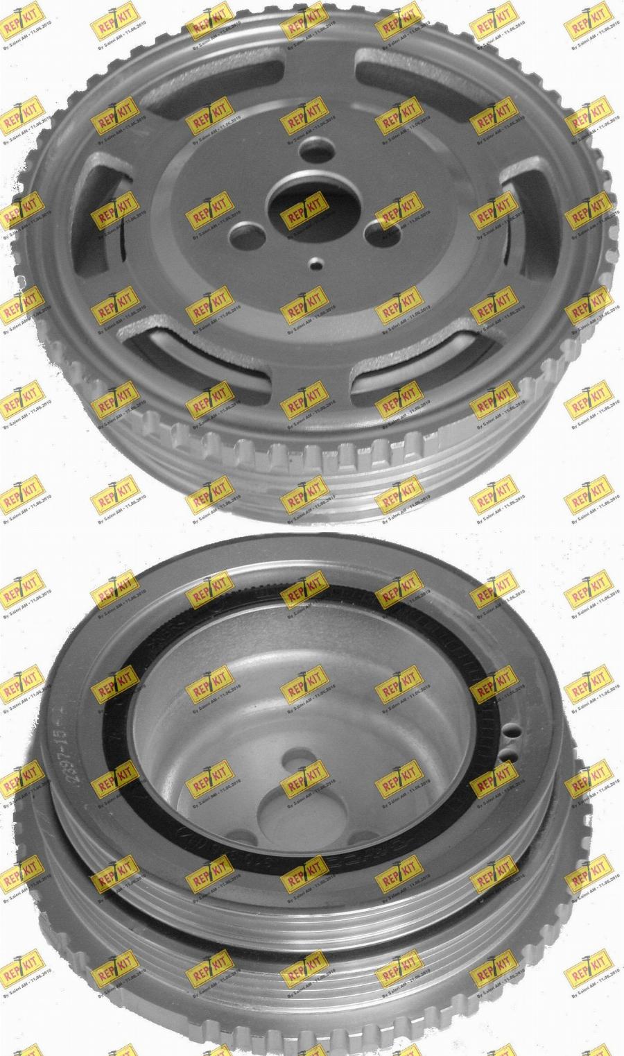 REPKIT RKT9166 - Puleggia cinghia, Albero a gomiti autozon.pro