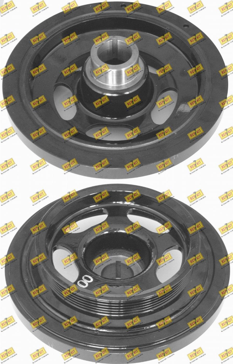 REPKIT RKT9133 - Puleggia cinghia, Albero a gomiti autozon.pro