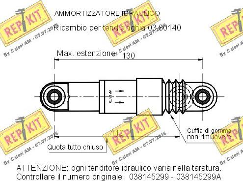 REPKIT RKT1857 - Smorzatore vibrazioni, Cinghia Poly-V autozon.pro