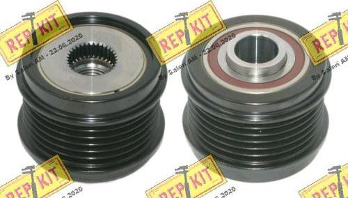 REPKIT RKT3822 - Puleggia cinghia, Alternatore autozon.pro