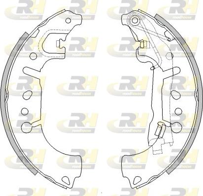 Roadhouse 4446.00 - Ganascia freno autozon.pro