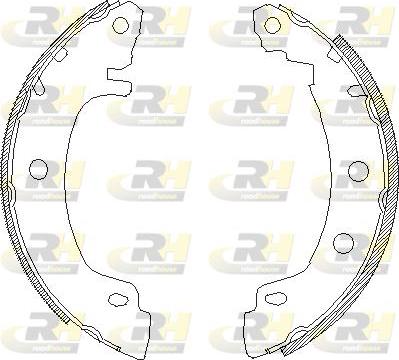 Roadhouse 4416.00 - Ganascia freno autozon.pro