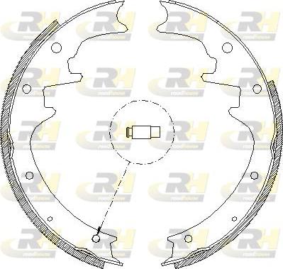 Roadhouse 4423.00 - Ganascia freno autozon.pro