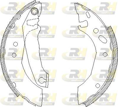 Roadhouse 4507.00 - Ganascia freno autozon.pro