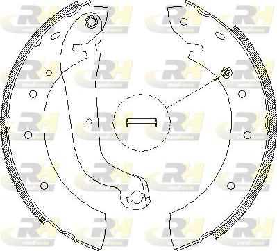 Roadhouse 4514.00 - Ganascia freno autozon.pro