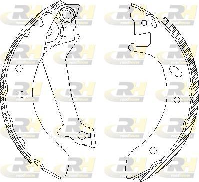 Roadhouse 4512.00 - Ganascia freno autozon.pro