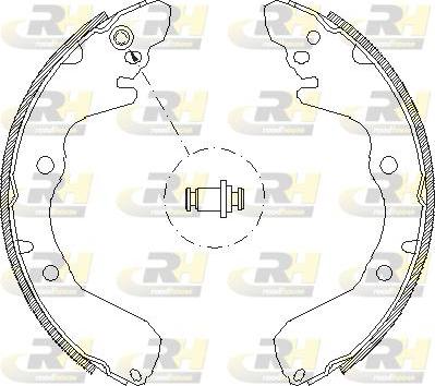 Roadhouse 4645.00 - Ganascia freno autozon.pro