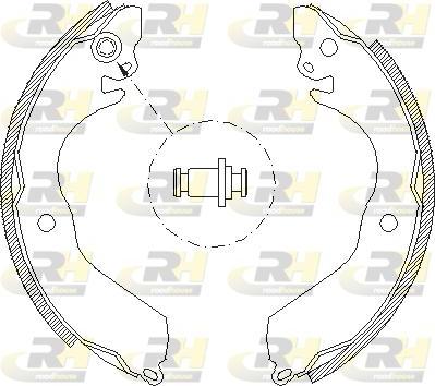 Roadhouse 4647.00 - Ganascia freno autozon.pro