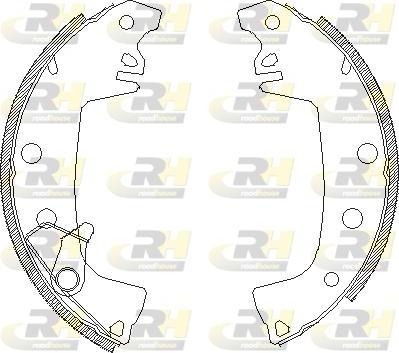 Roadhouse 4655.01 - Ganascia freno autozon.pro