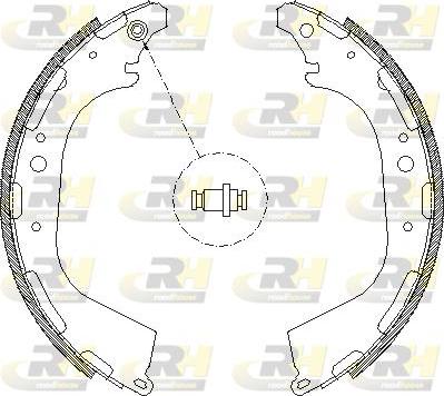 Roadhouse 4650.00 - Ganascia freno autozon.pro