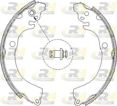 Roadhouse 4664.00 - Ganascia freno autozon.pro