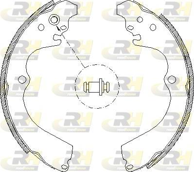 Roadhouse 4663.00 - Ganascia freno autozon.pro