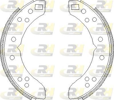 Roadhouse 4635.00 - Ganascia freno autozon.pro