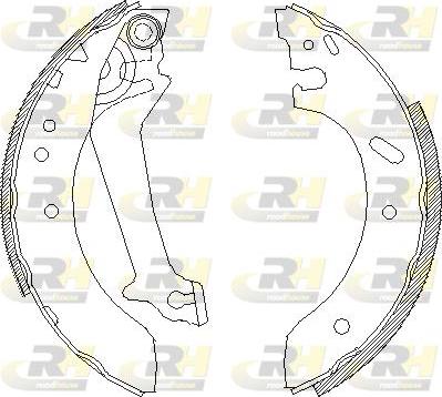 Roadhouse 4670.00 - Ganascia freno autozon.pro