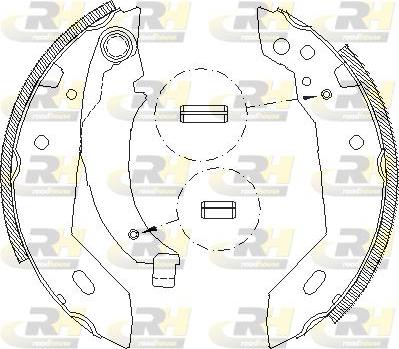 Roadhouse 4095.00 - Ganascia freno autozon.pro