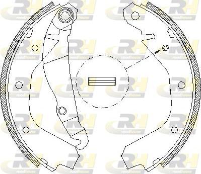 Roadhouse 4091.00 - Ganascia freno autozon.pro