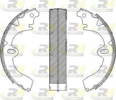 Roadhouse 4097.00 - Ganascia freno autozon.pro