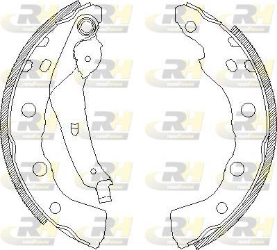 Roadhouse 4059.00 - Ganascia freno autozon.pro