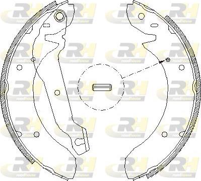 Roadhouse 4055.00 - Ganascia freno autozon.pro