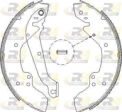 Roadhouse 4056.00 - Ganascia freno autozon.pro