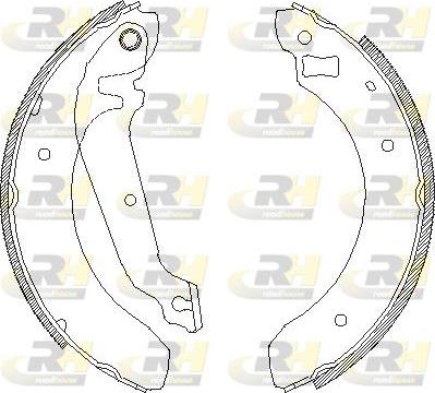 Roadhouse 4062.00 - Ganascia freno autozon.pro