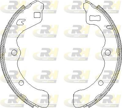 Roadhouse 4067.00 - Ganascia freno autozon.pro