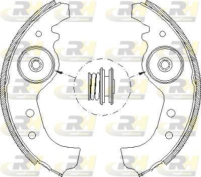 Roadhouse 4015.01 - Ganascia freno autozon.pro