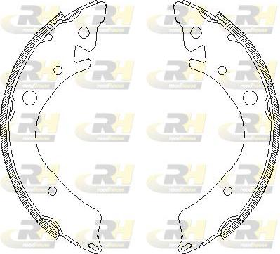 Roadhouse 4084.00 - Ganascia freno autozon.pro