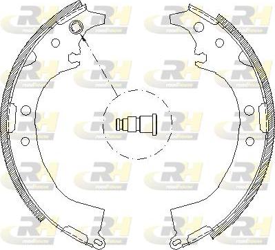 Roadhouse 4085.00 - Ganascia freno autozon.pro