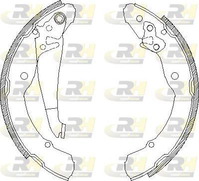 Roadhouse 4082.00 - Ganascia freno autozon.pro