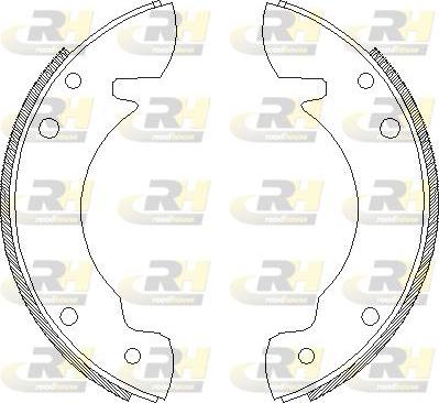 Roadhouse 4034.00 - Ganascia freno autozon.pro