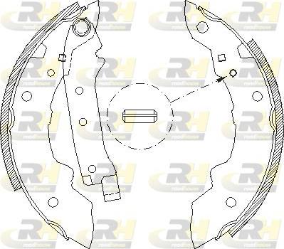 Roadhouse 4038.00 - Ganascia freno autozon.pro