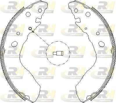 Roadhouse 4033.00 - Ganascia freno autozon.pro