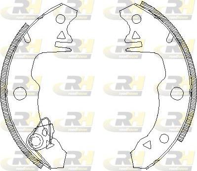 Roadhouse 4022.00 - Ganascia freno autozon.pro