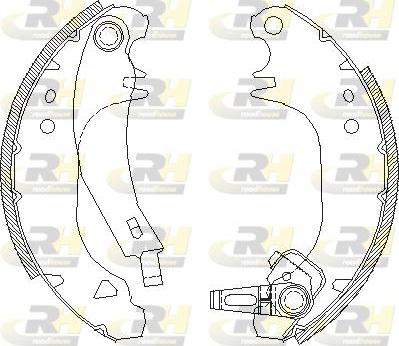 Roadhouse 4075.01 - Ganascia freno autozon.pro