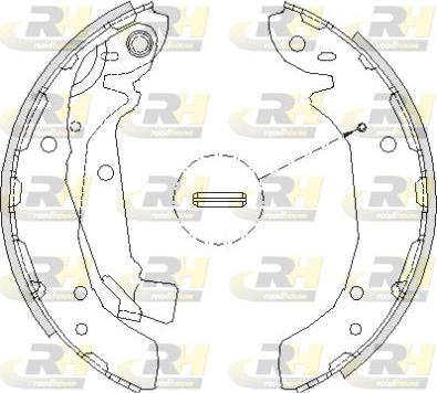 Roadhouse 4197.00 - Ganascia freno autozon.pro