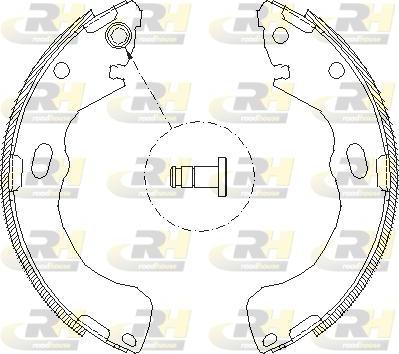 Roadhouse 4146.00 - Ganascia freno autozon.pro