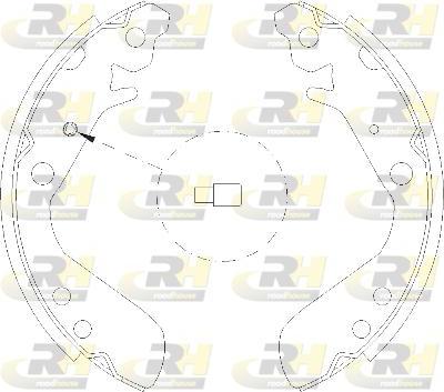 Roadhouse 4156.00 - Ganascia freno autozon.pro