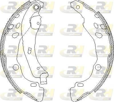 Roadhouse 4152.00 - Ganascia freno autozon.pro