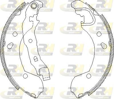 Roadhouse 4168.00 - Ganascia freno autozon.pro