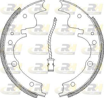 Roadhouse 4104.01 - Ganascia freno autozon.pro