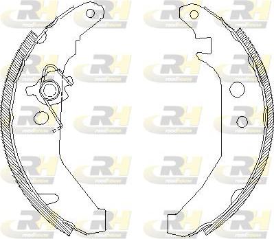 Roadhouse 4185.00 - Ganascia freno autozon.pro